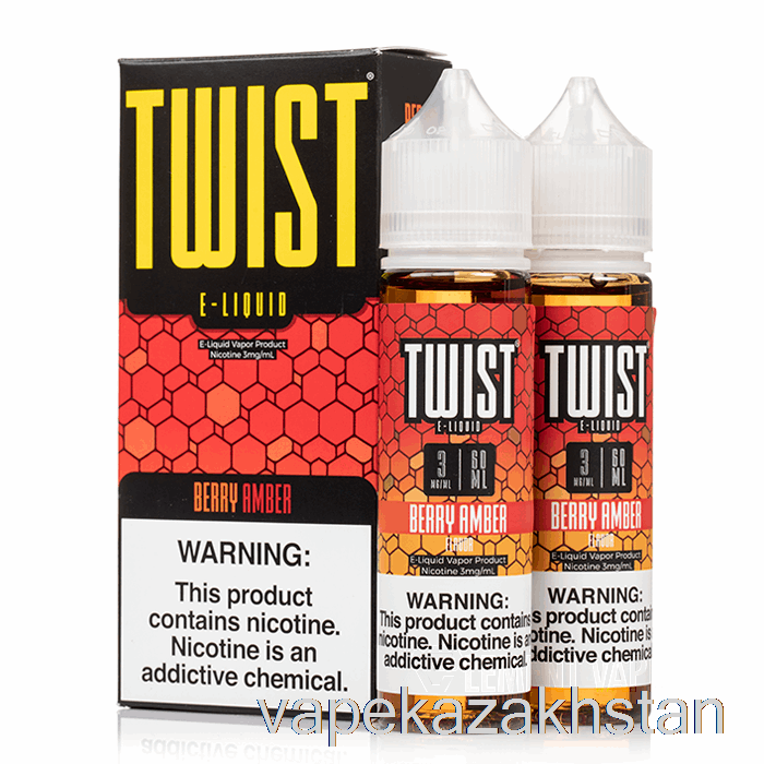 Vape Kazakhstan Berry Amber - Cookie TWIST E-Liquid - 120mL 0mg